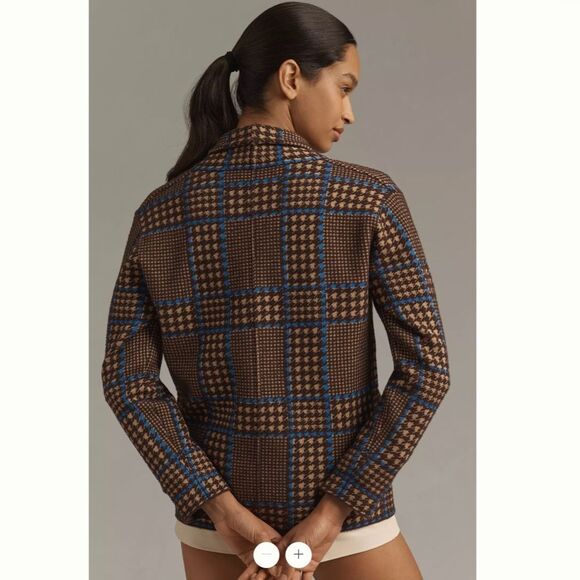 Anthropologie NVLT Knit Relaxed Blazer - Picture 2 of 4